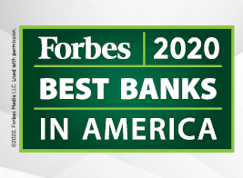 A Forbes Best Bank 2020 A Forbes Best Bank 2020